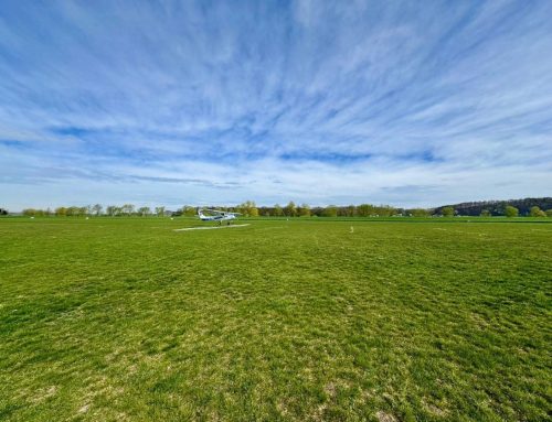 Uspešno izvedeno klubsko tekmovanje v natančnem pristajanju