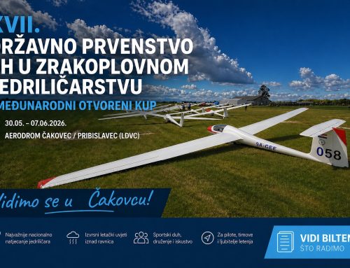 Čakovec gosti hrvaško državno prvenstvo v jadralnem letenju